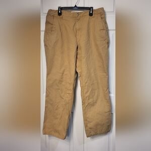 Men's Flannel Lined Relaxed Fit Mountain Kahkis Size 40x34